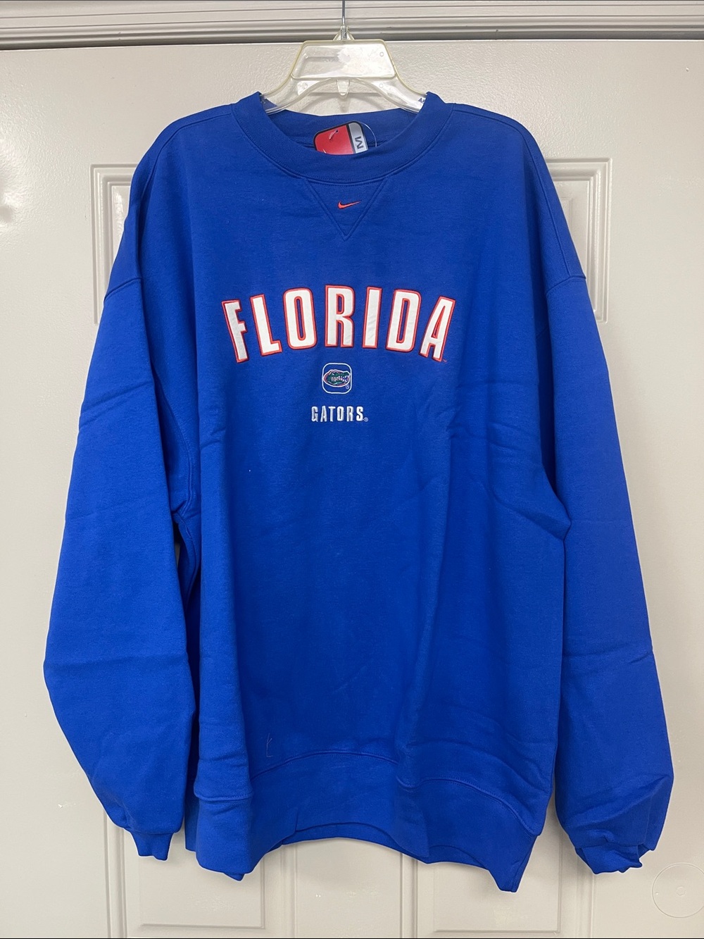NWT XL Nike Royal Blue Florida Gators Crewneck Sweatshirt